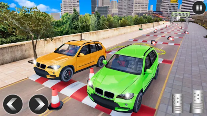 Chained Car Racing Stunts Game android App screenshot 0