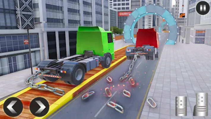 Chained Car Racing Stunts Game android App screenshot 5