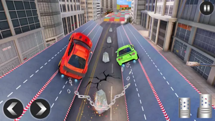 Chained Car Racing Stunts Game android App screenshot 6